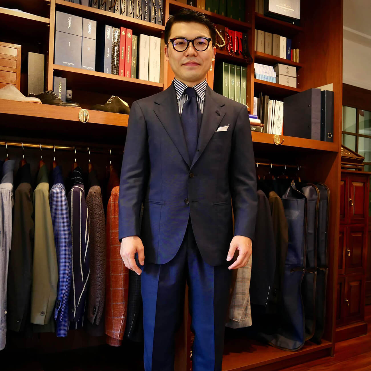 タキシード ブラック オーダーメイド セットアップ bespoke - スーツ