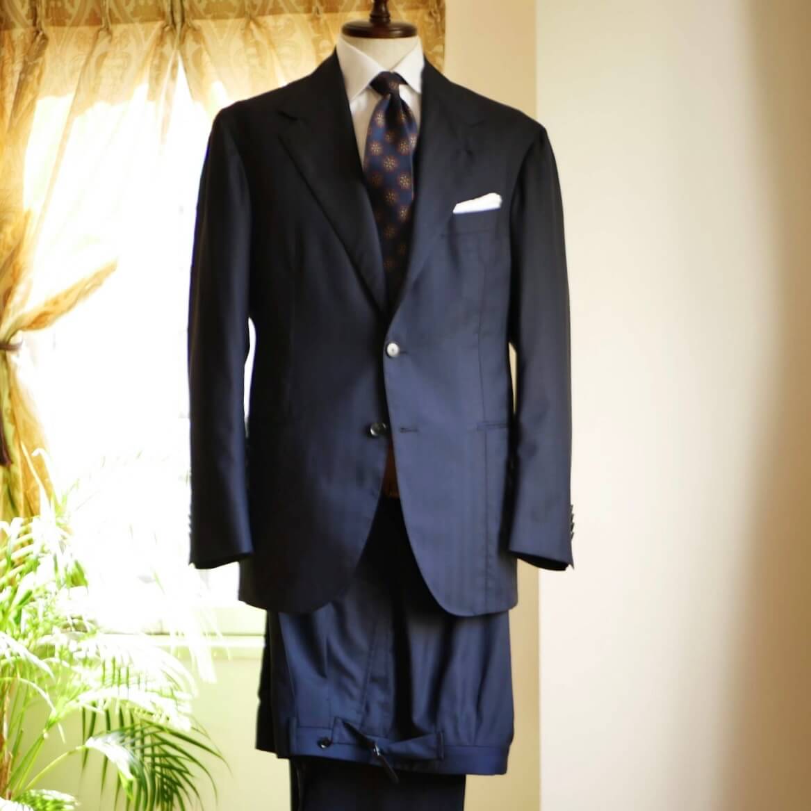 タキシード ブラック オーダーメイド セットアップ bespoke - スーツ